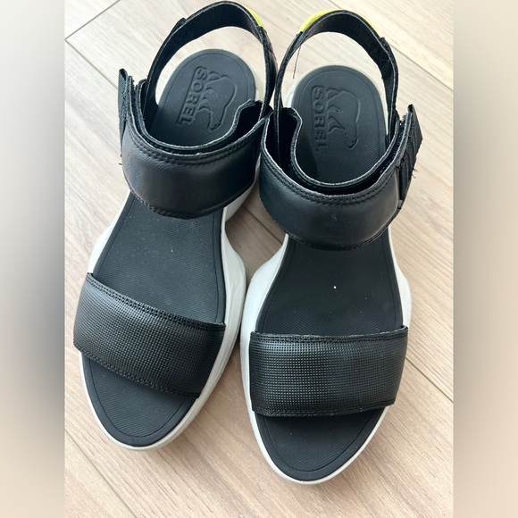 SOREL sandals / women's explorer blitz stride sporty sandal / size 9 - Picture 4 of 8